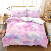 3D Color Tie Dye Quilt Cover Set Bedding Set Duvet Cover Pillowcases 109- Jess Art Decoration