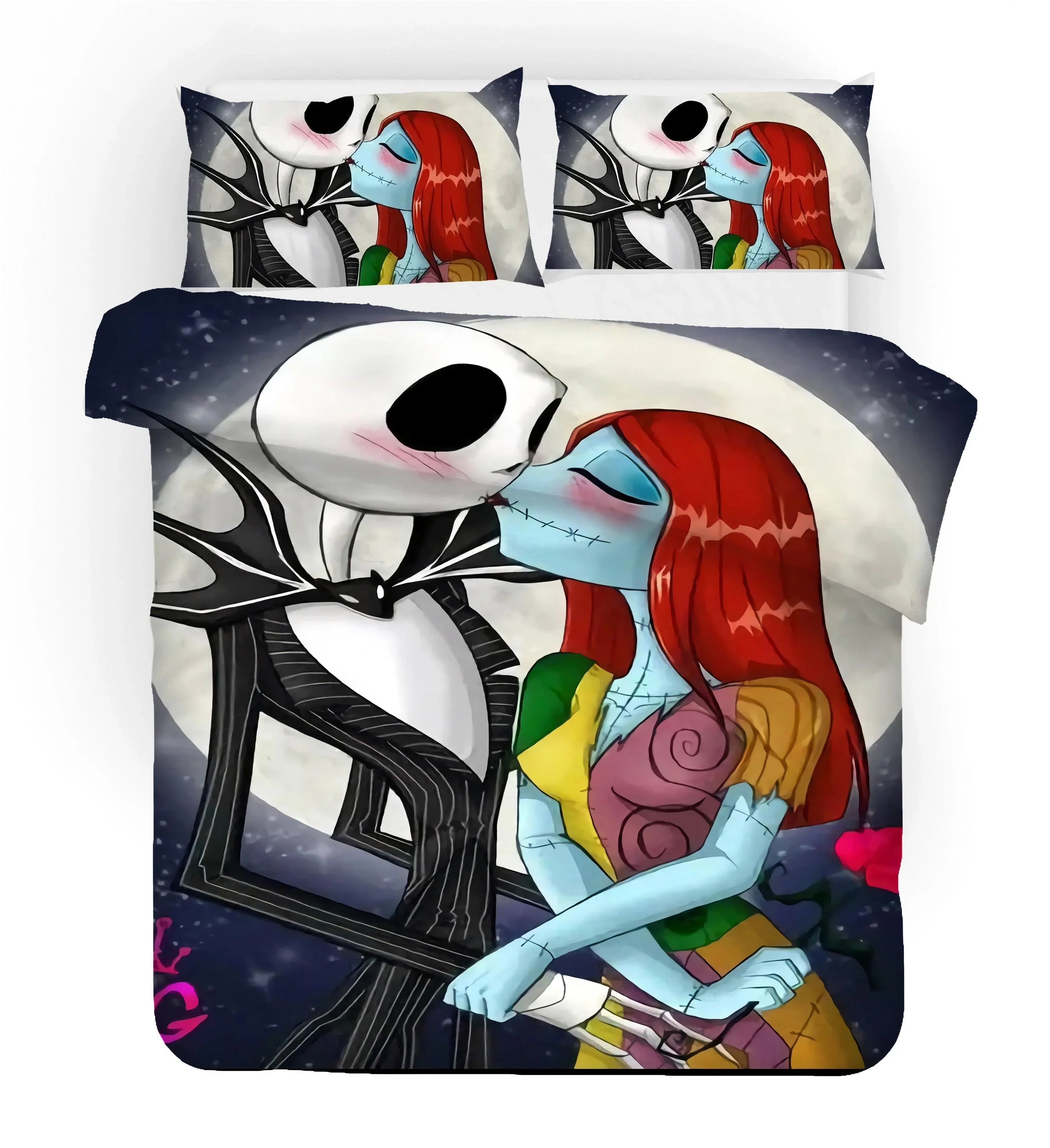 3D Christmas Ghosts Quilt Cover Set Bedding Set Duvet Cover Pillowcases WJ 1787- Jess Art Decoration