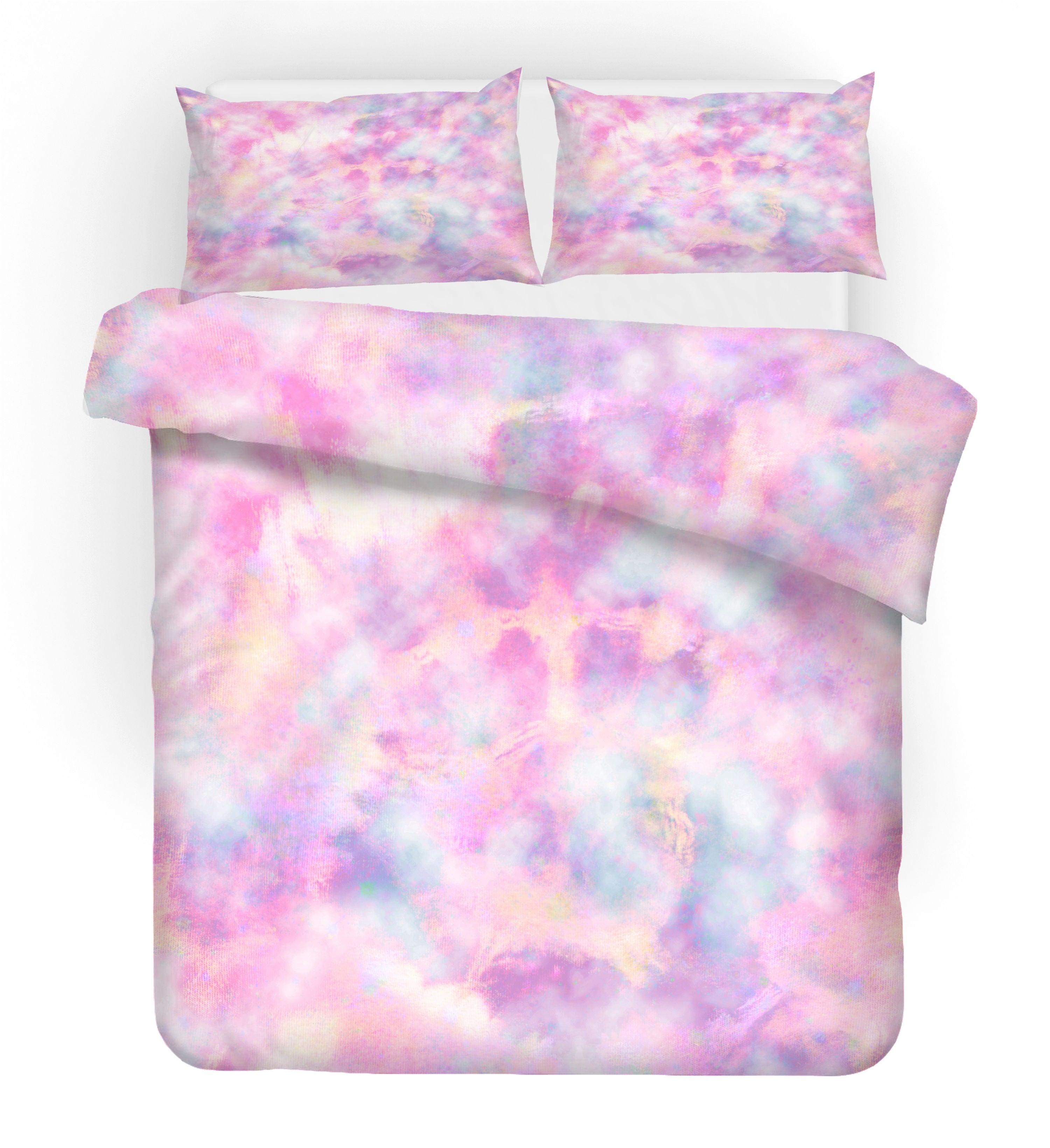 3D Color Tie Dye Quilt Cover Set Bedding Set Duvet Cover Pillowcases 109- Jess Art Decoration