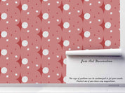 3D Hand Drawn Pink Star Moon Wall Mural Wallpaper LQH 398- Jess Art Decoration