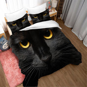 3D Pet Cat Lovely Quilt Cover Set Bedding Set Pillowcases 82- Jess Art Decoration