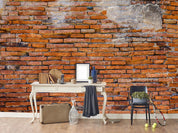 3D red brick wall 102 wall murals- Jess Art Decoration