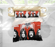 3D Singer Black Sabbath Quilt Cover Set Bedding Set Duvet Cover Pillowcases SF85- Jess Art Decoration