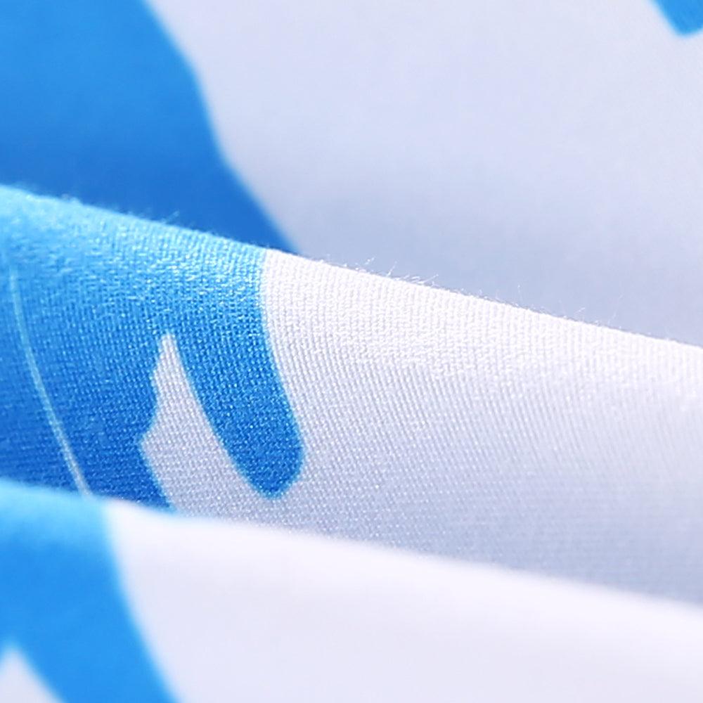 3D Abstract Blue Geometry Quilt Cover Set Bedding Set Duvet Cover Pillowcases 520- Jess Art Decoration