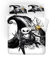 3D Christmas Ghosts Quilt Cover Set Bedding Set Duvet Cover Pillowcases WJ 1790- Jess Art Decoration