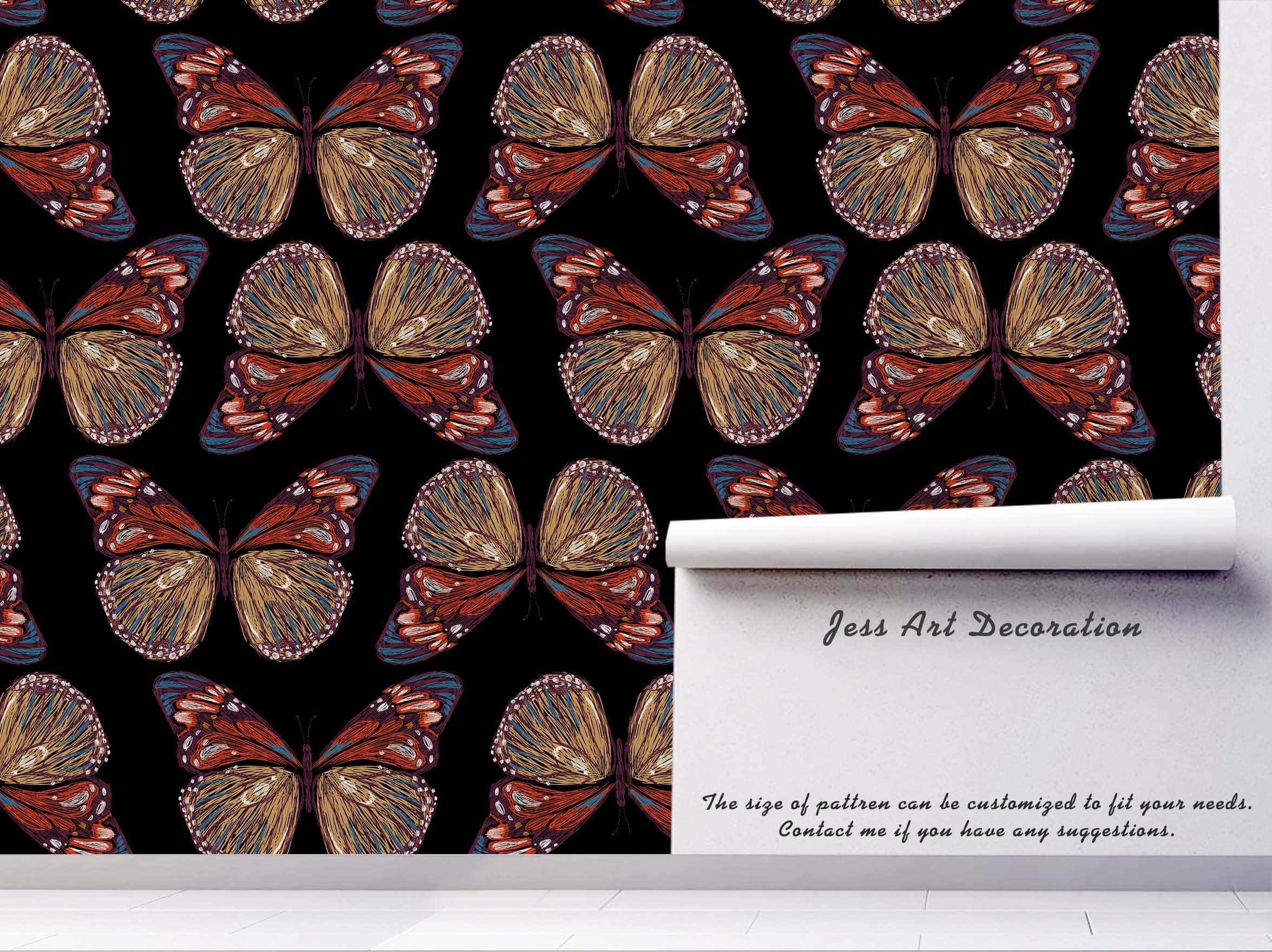 3D Butterfly Wall Mural Wallpaper 52- Jess Art Decoration