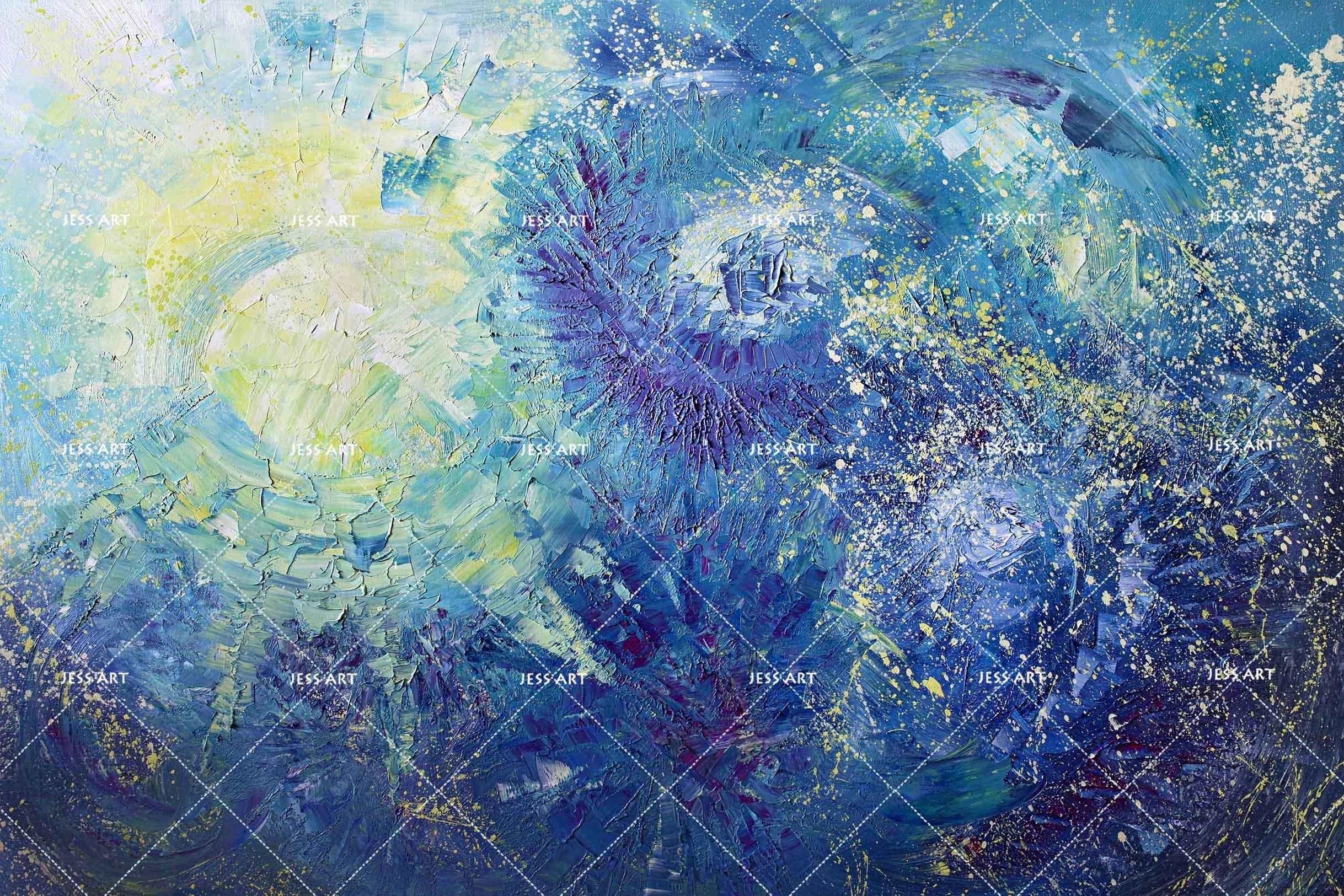 3D Abstract Oil Painting Wall Mural Wallpa 25- Jess Art Decoration