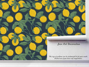 3D Yellow Lemon Wall Mural Wallpaper SF19- Jess Art Decoration