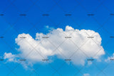 3D Blue Sky White Cloud Wall Mural Wallpaper 108- Jess Art Decoration
