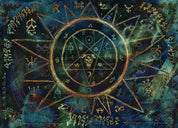 3D Space Constellation Symbol Totem Wall Mural Wallpaper LQH 175- Jess Art Decoration
