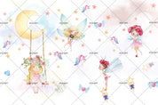 3D Colorful Butterfly Fairy Wall Mural Wallpaper 17- Jess Art Decoration