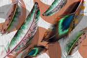 3D Colorful Feathers Wall Mural Wallpaper 51- Jess Art Decoration