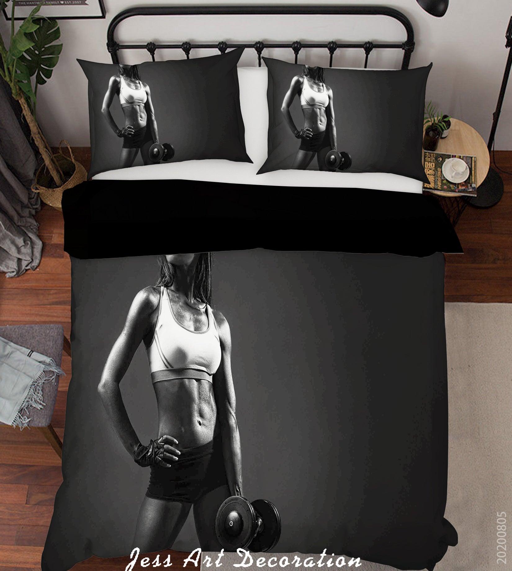 3D Fit Body Quilt Cover Set Bedding Set Duvet Cover Pillowcases LXL 292- Jess Art Decoration