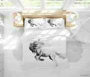 3D Watercolor Horse Quilt Cover Set Bedding Set Duvet Cover Pillowcases 287- Jess Art Decoration