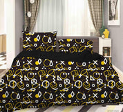 3D Abstract Geometric Pattern Quilt Cover Set Bedding Set Duvet Cover Pillowcases 113- Jess Art Decoration