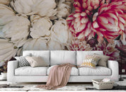 3D White Chrysanthemum Wall Mural Wallpaper 41- Jess Art Decoration