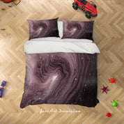3D Abstract Marble Texture Quilt Cover Set Bedding Set Duvet Cover Pillowcases 156- Jess Art Decoration
