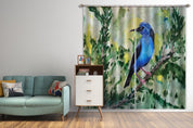 3D Landscape Bird Oil Painting Curtains and Drapes LQH 127- Jess Art Decoration