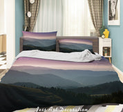 3D Sky Mountain Landscape Quilt Cover Set Bedding Set Duvet Cover Pillowcases 139 LQH- Jess Art Decoration