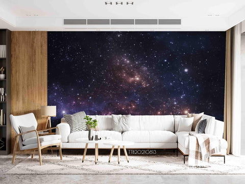 3D Universe Starry Sky Wall Mural Wallpaper SWW5141- Jess Art Decoration