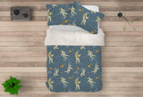 3D Blue Astronaut Planet Quilt Cover Set Bedding Set Pillowcases 71- Jess Art Decoration