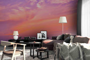 3D Sunset Clouds Sky Wall Mural Wallpaper 105- Jess Art Decoration