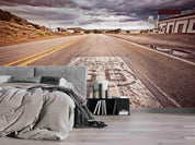 3D Sky Wild Road Scenery Wall Mural Wallpaper LQH 17- Jess Art Decoration