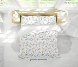 3D Cartoon Leaves Flowers Pattern Quilt Cover Set Bedding Set Duvet Cover Pillowcases WJ 9600- Jess Art Decoration