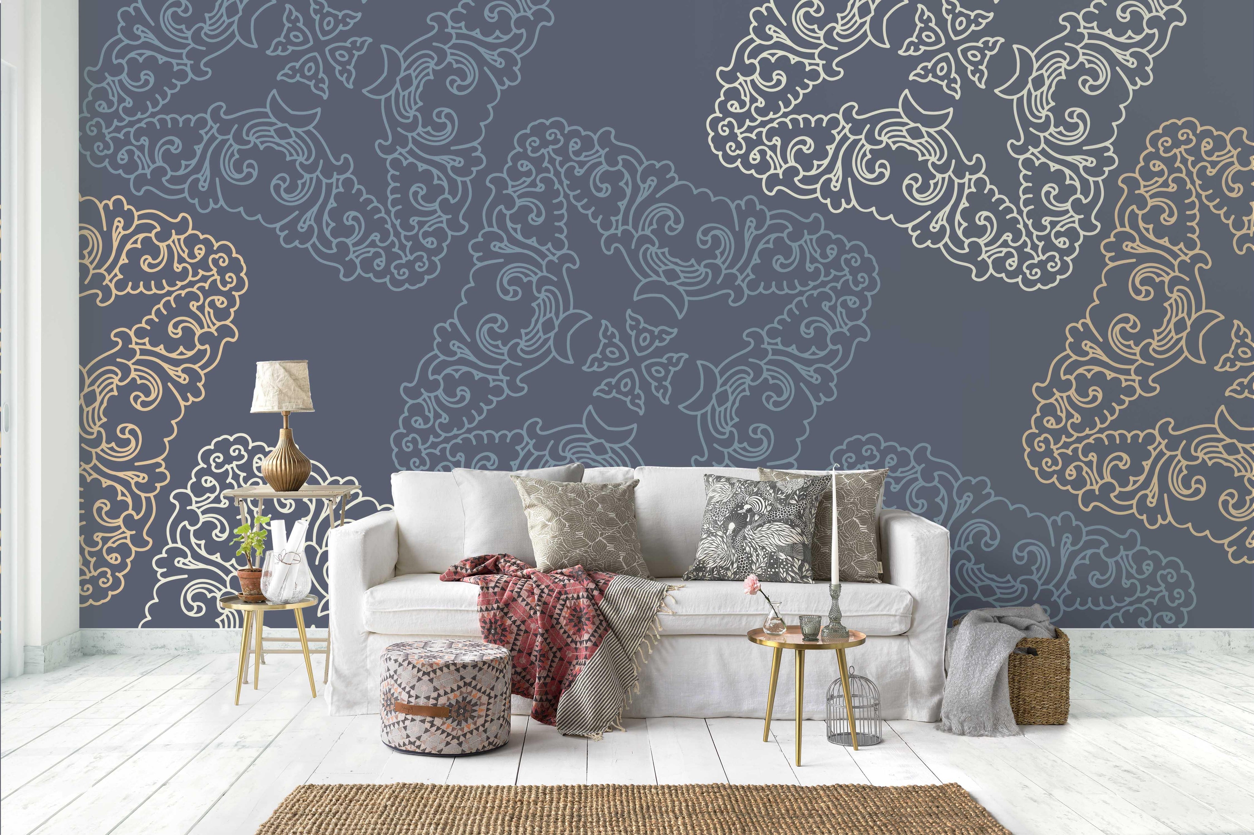 3D Gray Pattern Wall Mural Wallpaper 62- Jess Art Decoration