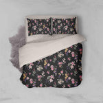 3D Pink Flowers Quilt Cover Set Bedding Set Pillowcases 48- Jess Art Decoration