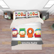 3D South Park Quilt Cover Set Bedding Set Pillowcases A358 LQH- Jess Art Decoration