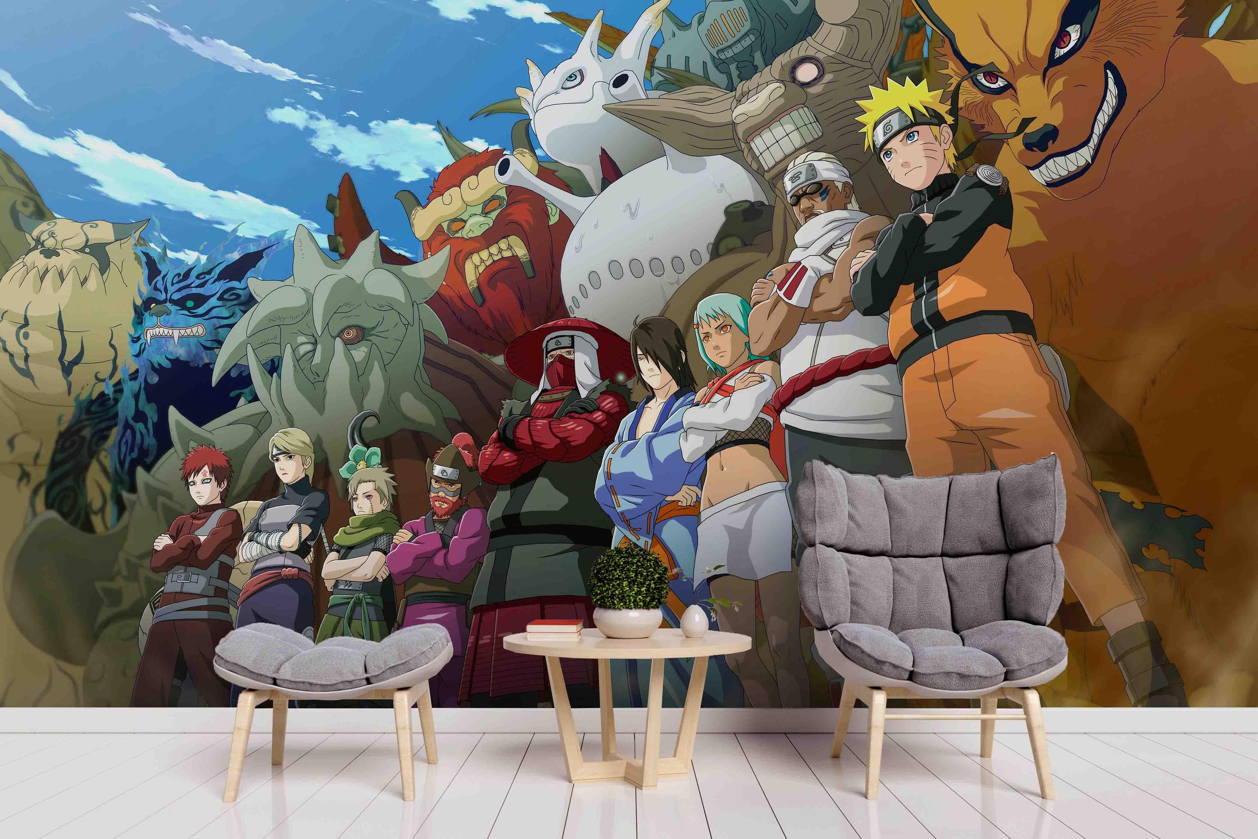 3D Classic Anime Poster classic anime character poster mural wall mural wallpaper for kids room
