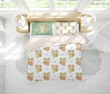 3D Cartoon Squirrel Quilt Cover Set Bedding Set Pillowcases 87- Jess Art Decoration
