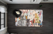 3D Torn Poster Graffiti Non-Slip Rug Mat A641 LQH- Jess Art Decoration