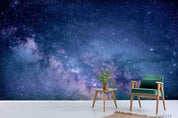 3D Blue Space Stars Wall Mural Wallpaper LQH 169- Jess Art Decoration