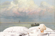 3D sea scene oil painting wall mural wallpaper 20- Jess Art Decoration