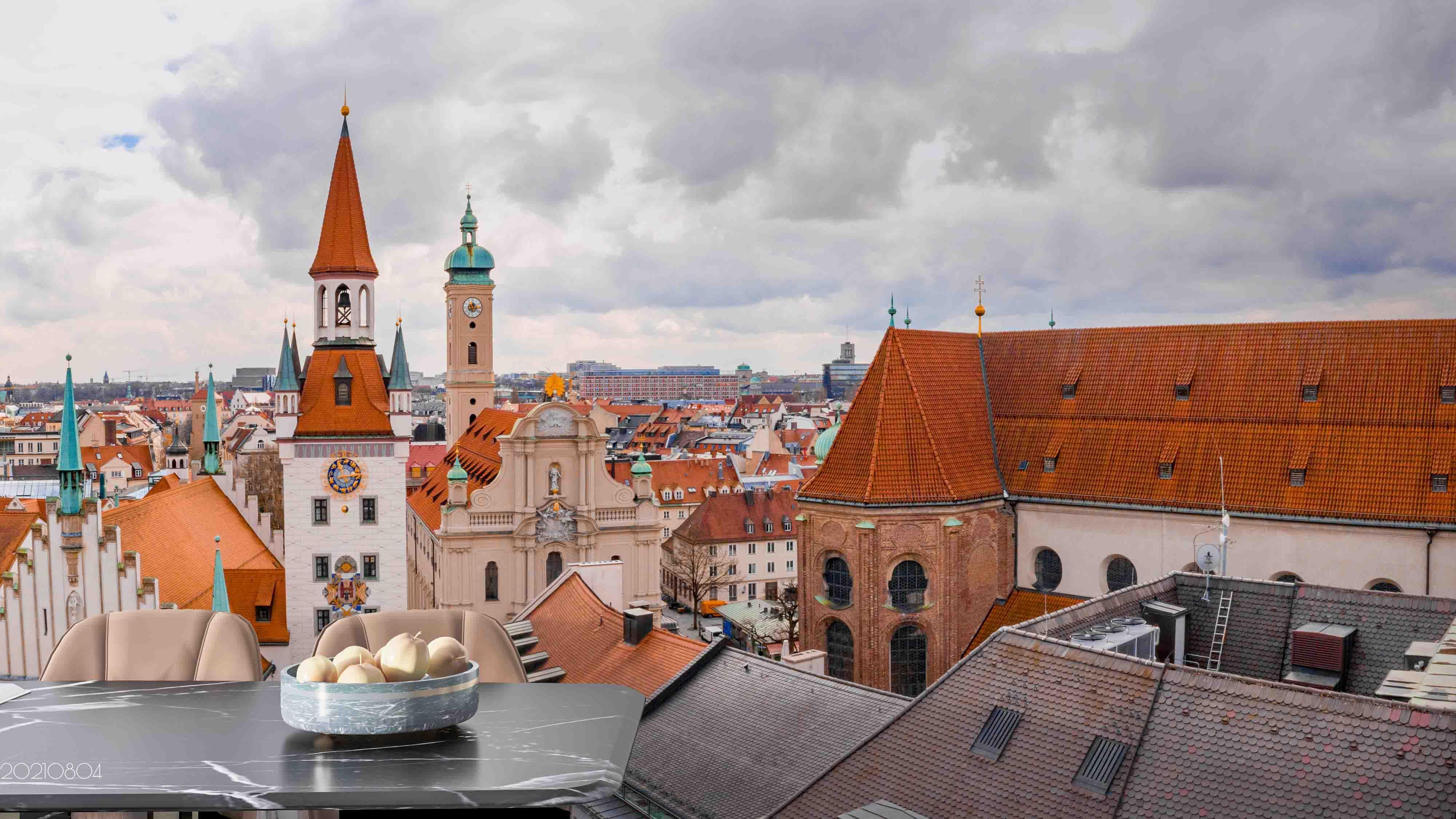 3D Europe Ancient Town Landscape Wall Mural Wallpaper SWW5001- Jess Art Decoration