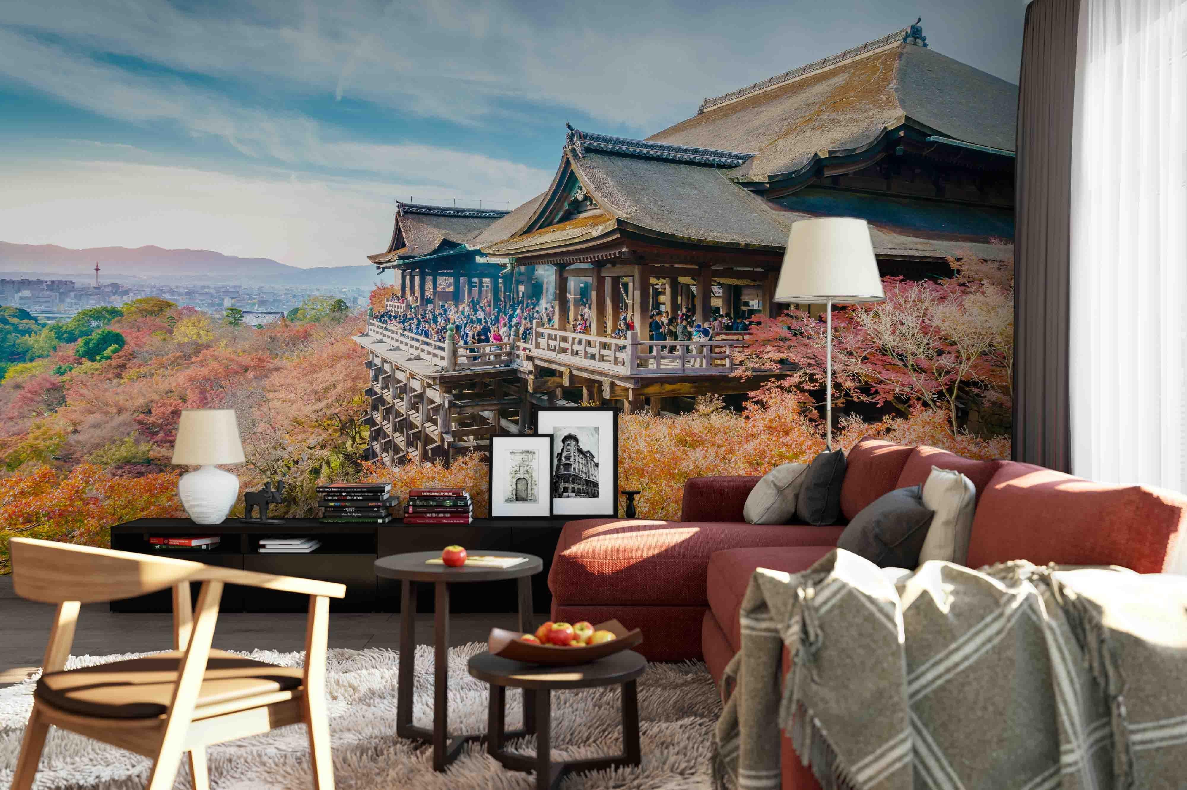 3D ancient architectural landscape wall mural wallpaper 7- Jess Art Decoration