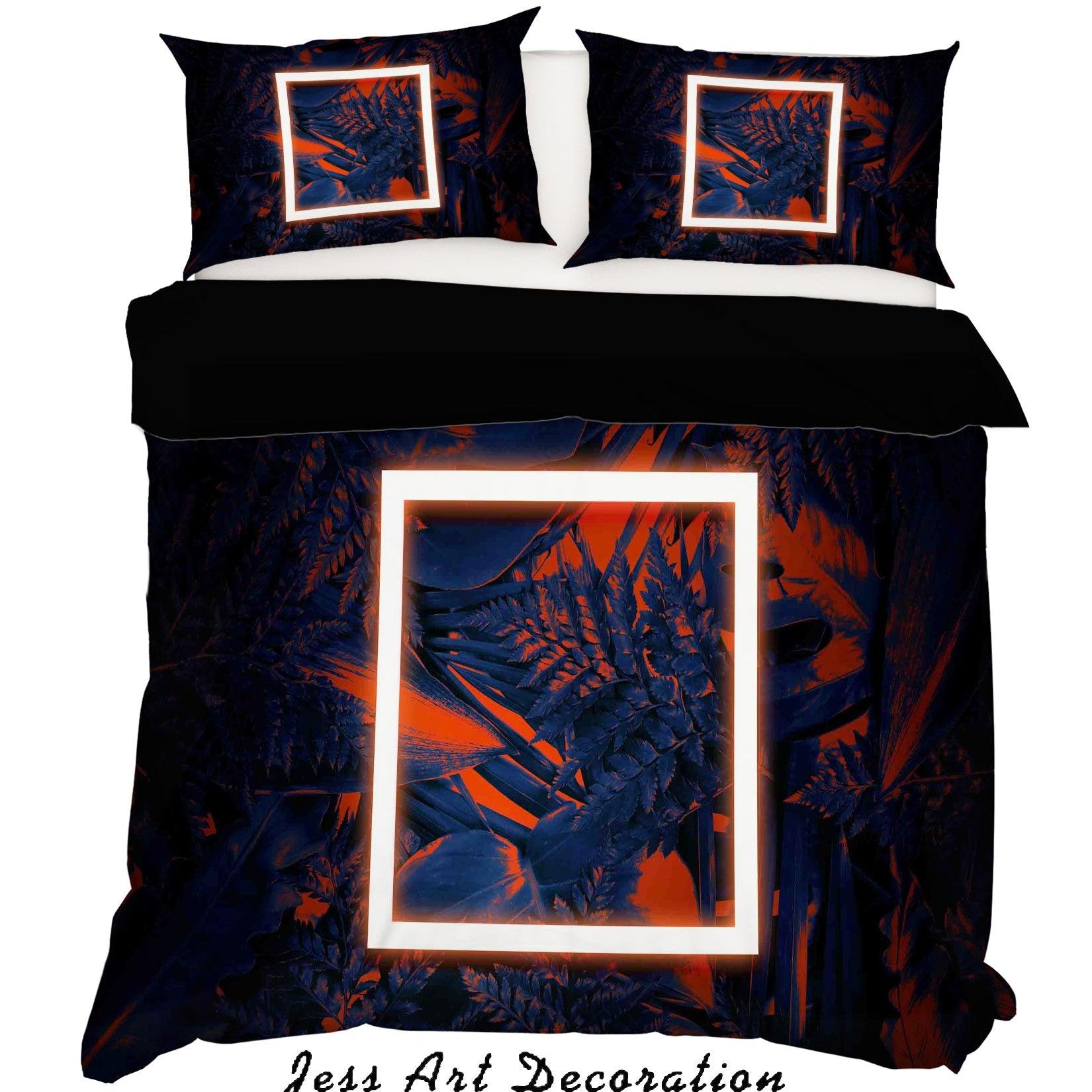 3D Abstract Illustration Quilt Cover Set Bedding Set Duvet Cover Pillowcases LXL- Jess Art Decoration