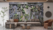 3D Rock Stone Stacked Background Wall Mural Wallpaper 5092- Jess Art Decoration
