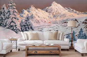 3D Snow Scene Wall Mural Wallpaper 70- Jess Art Decoration