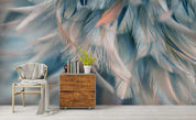 3D Dreamy Feathers Wall Mural Wallpaper 213- Jess Art Decoration