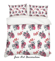 3D Abstract Animal Paw Pattern Quilt Cover Set Bedding Set Duvet Cover Pillowcases LXL- Jess Art Decoration