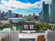 3D City Architecture Landscape Wall Mural Wallpaper GD 2899- Jess Art Decoration