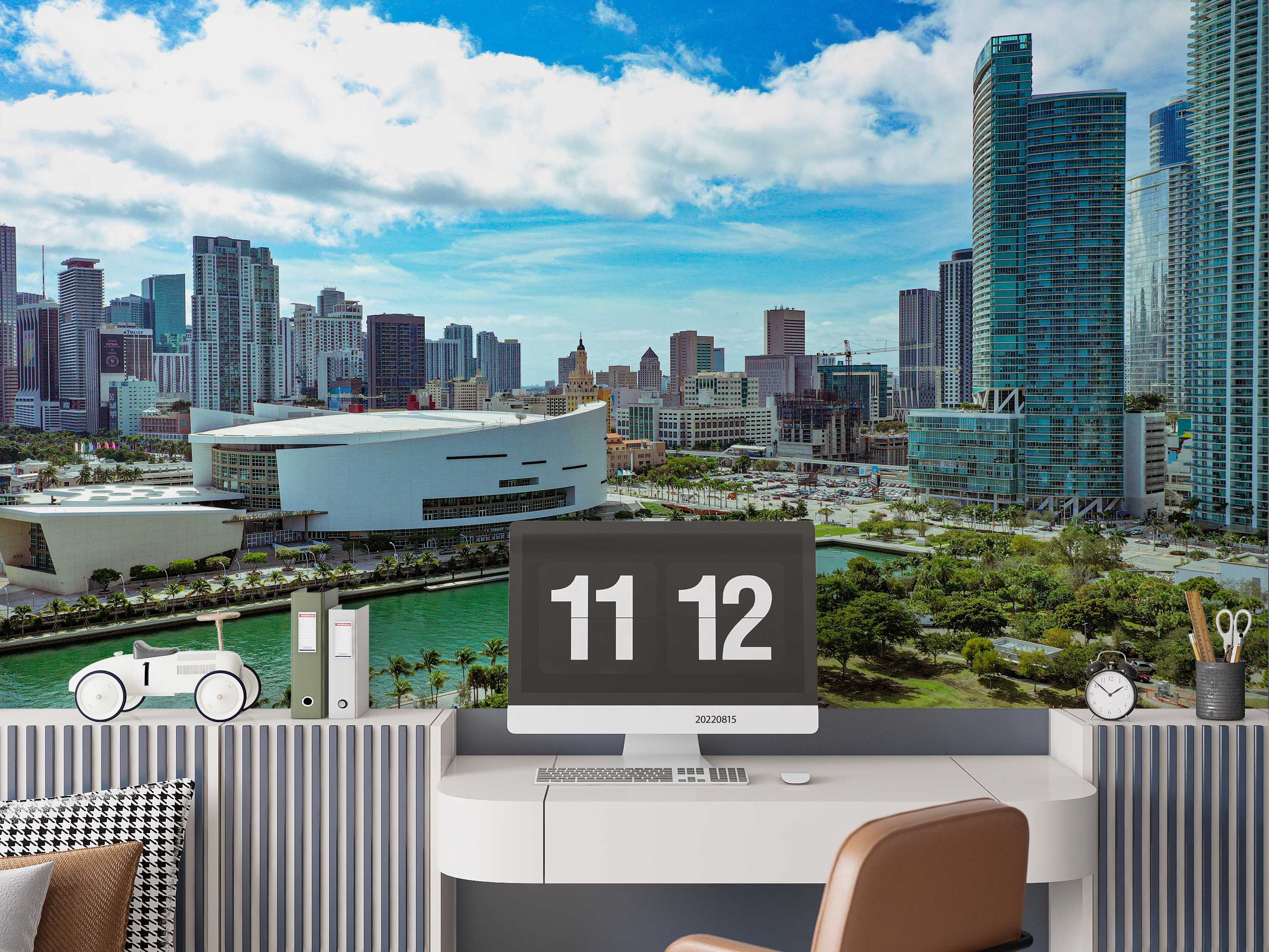 3D City Architecture Landscape Wall Mural Wallpaper GD 2899- Jess Art Decoration