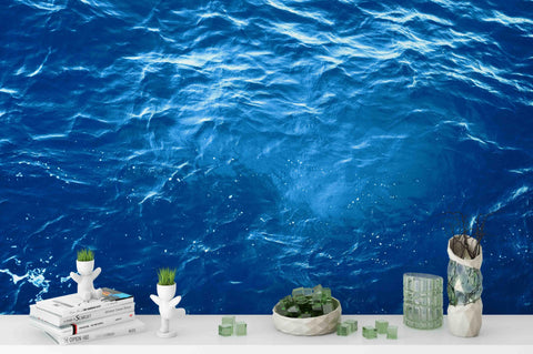 3D summer background sea water wall mural wallpaper 85- Jess Art Decoration