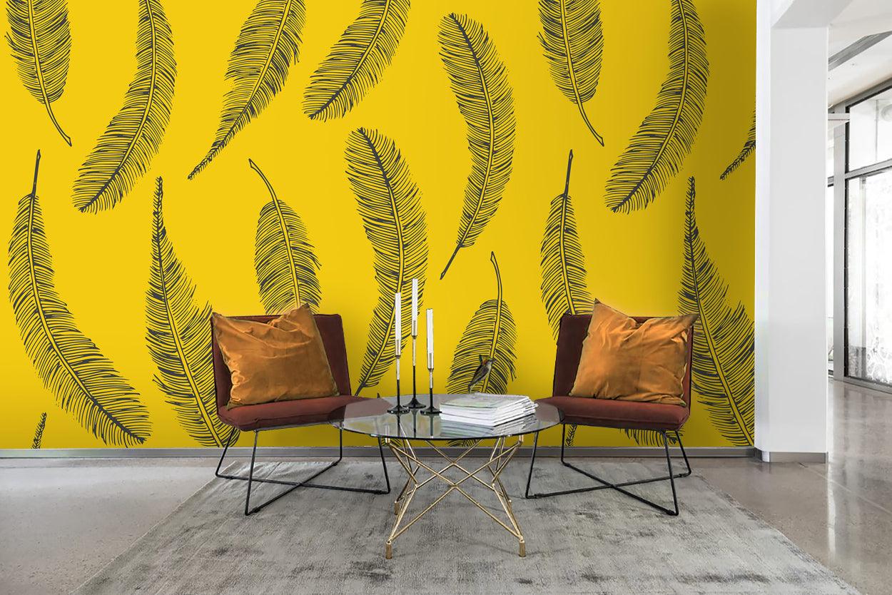 3D Feather Wall Mural Wallpaper 42- Jess Art Decoration