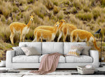 3D alpaca grass wall mural wallpaper 42- Jess Art Decoration