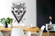 3D Human Skeleton Geometry Wall Mural Wallpaper WJ 3059- Jess Art Decoration