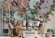 3D Oil Painting Gorgeous Flowers Wall Mural Removable 132- Jess Art Decoration